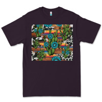 Plum cactus gemstone Premium Tee - AdoDesignShop