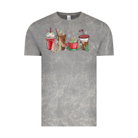 Cloud Rock christmas tree cake and coffee cups Vintage Tee - MaliasSmallBusiness