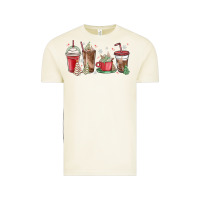 Vintage Arctic christmas tree cake and coffee cups Vintage Tee - MaliasSmallBusiness