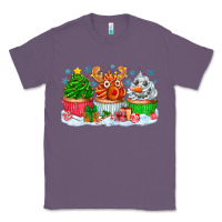 Lavender festive christmas cupcakes Classic Tee - CowhideDigitalArt