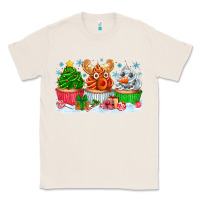 Natural festive christmas cupcakes Classic Tee - CowhideDigitalArt