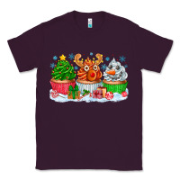 Plum festive christmas cupcakes Classic Tee - CowhideDigitalArt