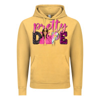 Vintage Mustard pretty dope afro woman Vintage Hoodie - NancyCooperArtShop