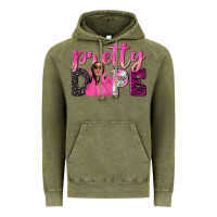 Vintage Olive pretty dope afro woman Vintage Hoodie - NancyCooperArtShop