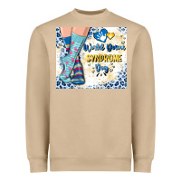 Mushroom world down syndrome day Heavyweight Sweatshirt - Artiststas