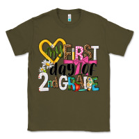 Army Green my first day of 2nd grade Classic Tee - NancyCooperArtShop
