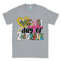 Heather Grey my first day of 2nd grade Classic Tee - NancyCooperArtShop