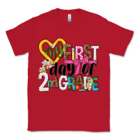 Red my first day of 2nd grade Classic Tee - NancyCooperArtShop