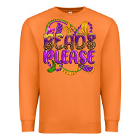 Carrot beads please mardi gras Premium Sweatshirt - OliviaCreatesArt
