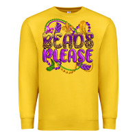 Lemon beads please mardi gras Premium Sweatshirt - OliviaCreatesArt
