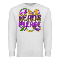 Beads Please Mardi Gras Premium Sweatshirt | Teevron