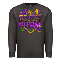Smoke beads please mardi gras Premium Sweatshirt - OliviaCreatesArt