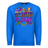 True Royal beads please mardi gras Premium Sweatshirt - OliviaCreatesArt