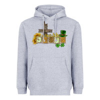 Heather Grey Love like Jesus St. Patrick's Heavyweight Hoodie - CowGirlArtShop