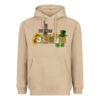 Mushroom Love like Jesus St. Patrick's Heavyweight Hoodie - CowGirlArtShop