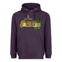 Plum Love like Jesus St. Patrick's Heavyweight Hoodie - CowGirlArtShop