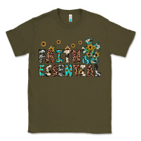 Army Green faith is essential Classic Tee - JahusDesignShop