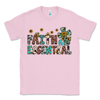Bubblegum Pink faith is essential Classic Tee - JahusDesignShop