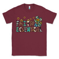 Burgundy faith is essential Classic Tee - JahusDesignShop