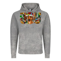 Cloud Rock dachshund christmas joy Vintage Hoodie - RanaPortraitStore