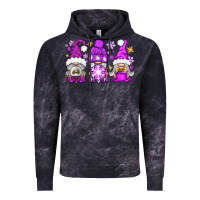 Cloud Black purple winter gnomies Vintage Hoodie - NancyCooperArtShop