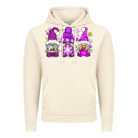 Vintage Artic purple winter gnomies Vintage Hoodie - NancyCooperArtShop