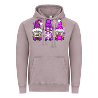 Vintage Zinc purple winter gnomies Vintage Hoodie - NancyCooperArtShop