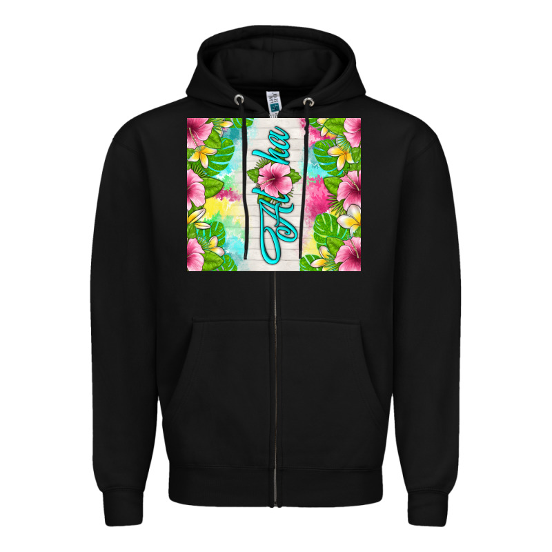Aloha Summer Zipper Hoodie by TumblerDesignByShophia | Teevron