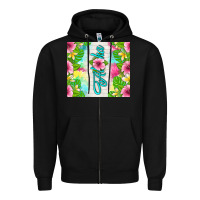 Black aloha summer Zipper Hoodie - TumblerDesignByShophia