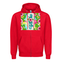 Red aloha summer Zipper Hoodie - TumblerDesignByShophia