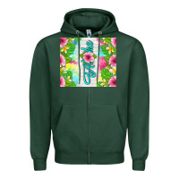 Sports Green aloha summer Zipper Hoodie - TumblerDesignByShophia