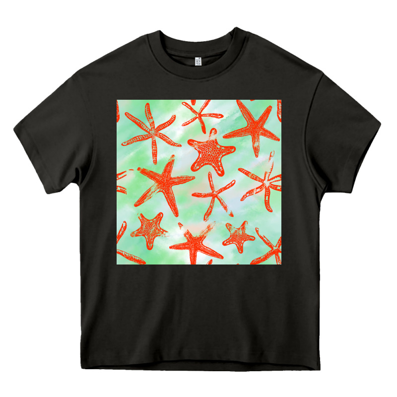 Starfish Seamless Pattern Heavy Core Tee by BundleAndBundleShop | Teevron