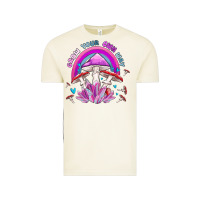 Vintage Arctic grow your own way crystal and mushroom Vintage Tee - MaliasSmallBusiness