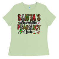Matcha santa's favorite pharmacy tech Ladies Tee - Jasminsmagicworld
