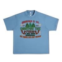 Pebble Blue griswold christmas tree farm Urban Heavy Tee - MaliasSmallBusiness