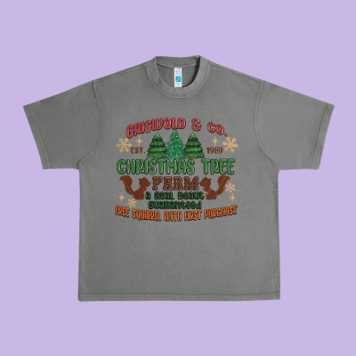 Griswold Christmas Tree Farm Urban Heavy Tee Designed By Maliassmallbusiness