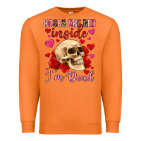 Carrot roses are red inside i m dead Premium Sweatshirt - OliviaCreatesArt