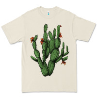 Bone cactus with flowers Premium Tee - AdoDesignShop