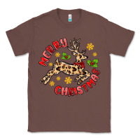 Chestnut merry christmas deer Classic Tee - MaliasSmallBusiness