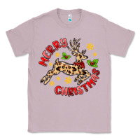 Lilac merry christmas deer Classic Tee - MaliasSmallBusiness