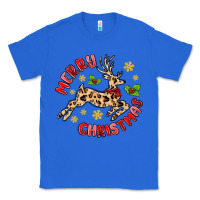 True Royal merry christmas deer Classic Tee - MaliasSmallBusiness