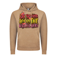 Vintage Coffee she belongs among the wildflowers Vintage Hoodie - NancyCooperArtShop