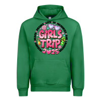 Emerald Grils Trip 2025 Urban Hoodie - CowhideDigitalArt