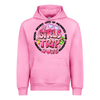 Fuchsia Pink Grils Trip 2025 Urban Hoodie - CowhideDigitalArt
