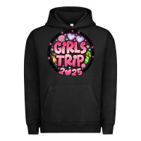 Pigment Black Grils Trip 2025 Urban Hoodie - CowhideDigitalArt