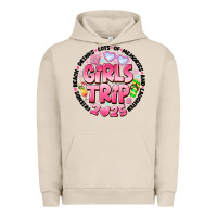 Pigment French Oak Grils Trip 2025 Urban Hoodie - CowhideDigitalArt
