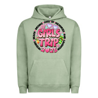 Pigment Oil Green Grils Trip 2025 Urban Hoodie - CowhideDigitalArt