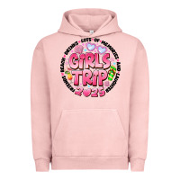 Pigment Salmon Grils Trip 2025 Urban Hoodie - CowhideDigitalArt