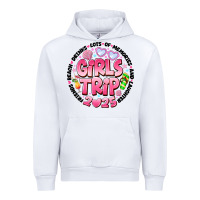White Grils Trip 2025 Urban Hoodie - CowhideDigitalArt