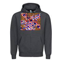 Smoke 4th of july patriotic usa Zipper Hoodie - TumblerDesignByShophia
